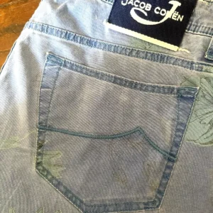 Jacob Cohen pantaloni in cotone+elastan Colore azzurro Taglia W35