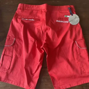 Jacob Cohen per Ducati Corse shorts in cotone+elastan Colore rosso Taglia W34 - Nuovi !