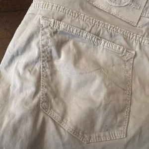 Jacob Cohen Academy, pantalone in cotone + elastan Colore beige Taglia W36