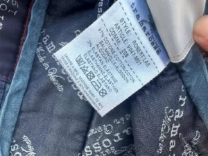 Tramarossa, pantaloni in velluto di cotone + elastan Colore blu di prussia Taglia W36 - immagine 13