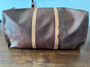 ETRO Milano, borsa da viaggio con manici e tracolla - immagine 9