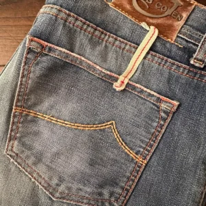 Jacob Cohen blue jeans in denim di cotone Colore blu délavé Taglia W34 (Copia)