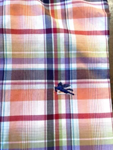 Etro Milano, camicia in cotone a maniche lunghe, scozzese multi-colore Taglia 43 IT - immagine 2
