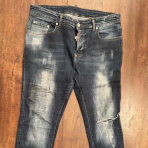 Dsquared2 blue jeans in denim di cotone + elastan Colore blu Taglia 50 IT