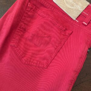Jacob Cohen pantaloni in cotone+elastan Colore rosso Taglia W35