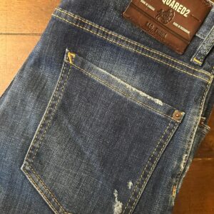 Dsquared2 blue jeans  in denim di cotone+elastan Colore blu Taglia 46 IT