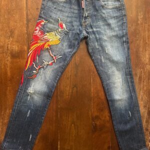 Dsquared2 blue jeans  in denim di cotone+elastan Colore blu Taglia W32