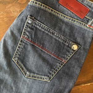Tramarossa, blue jeans in denim cotone+elastan Colore blu délavé Taglia W30
