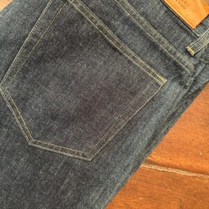 Gucci, blue jeans in denim di cotone Colore blu Taglia 52 IT