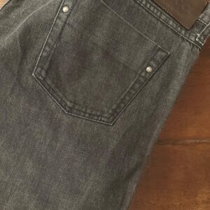 Gucci, blue jeans in denim di cotone Colore grigio Taglia 54 IT