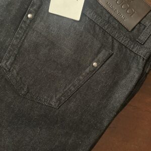 Gucci, blue jeans in denim di cotone Colore blu Taglia 54 IT