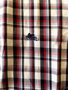 Etro Milano, camicia a maniche lunghe in cotone Maniche jeans Taglia 45 - immagine 3