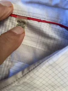 Calvin Klein, camicia in cotone a maniche lunghe Fondo azzurro Taglia 2XL - immagine 3