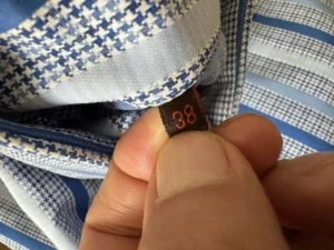 Etro Milano, camicia a maniche lunghe in caldo cotone Taglia 39 - immagine 3