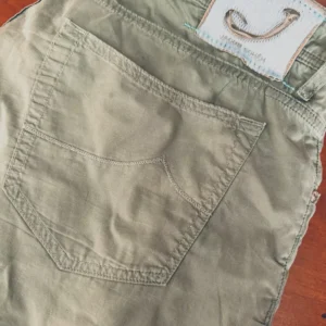 Jacob Cohen, pantaloni in cotone + elastan Colore verde Taglia W40