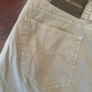 Jacob Cohen, pantaloni in cotone+elastan Colore verde Taglia W36