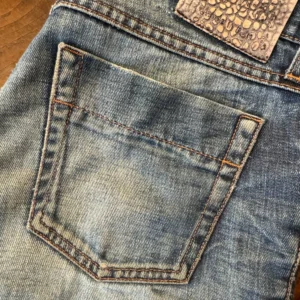 Gucci blue jeans in denim di cotone Colore blu Taglia 46 IT
