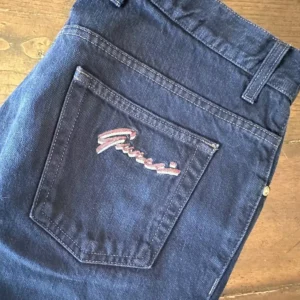 Gucci, blue jeans in denim di cotone Colore blu Taglia 50 IT