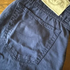 Jacob Cohen pantaloni in cotone+elastan Colore blu Taglia W36