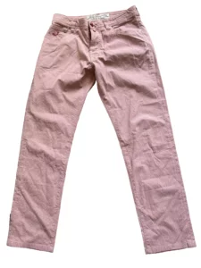 Jacob Cohen pantaloni in cotone+elastan A quadri bianchi e rosa Taglia W34 - immagine 10