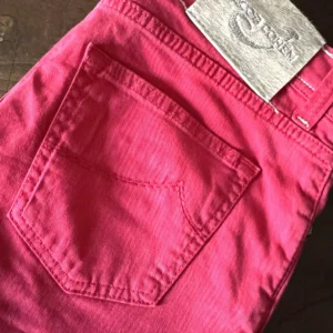 Jacob Cohen pantaloni in cotone + elastan Colore rosso Taglia W34