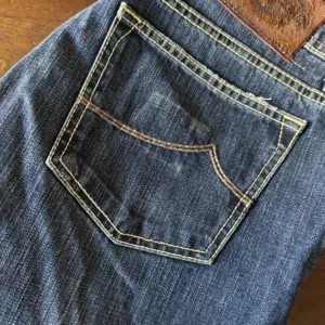 Jacob Cohen blue jeans in denim di cotone Colore blu Taglia W40