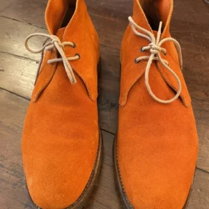 Church's, modello Sahara in pelle scamosciata arancio Taglia 9,5 UK