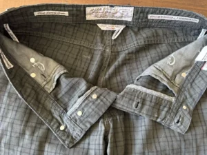 Jacob Cohen pantaloni in caldo cotone Tartan a fondo marrone Taglia W35 - immagine 6