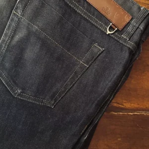 Gucci blue jeans in denim di cotone+elastan Colore blu Taglia 48 IT - Nuovo !