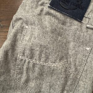 Jacob Cohen pantaloni in pura lana Colore grigio chiaro Taglia W36