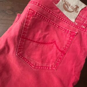 Jacob Cohen pantaloni in cotone+elastan Colore rosso Taglia W38
