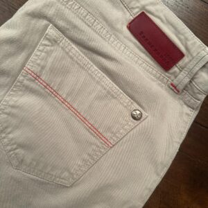 Tramarossa, jeans in denim di cotone + elastan Colore beige Taglia W38