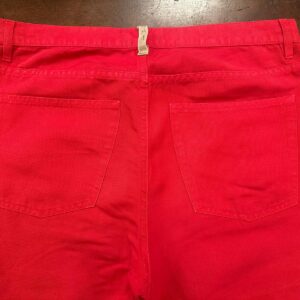 Loro Piana, pantaloni in lino+cotone Colore rosso Taglia W33