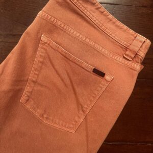 Loro Piana, pantaloni in misto cotone+elastan Colore terra bruciata Taglia W38