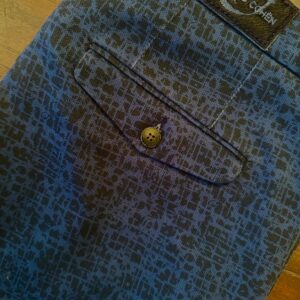 Jacob Cohen Academy, pantaloni in caldo cotone Colore: Fantasia su fondo blu Taglia W34