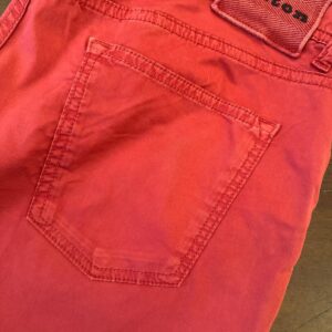 Kiton, pantaloni in cotone + elastan Colore rosso Taglia W38