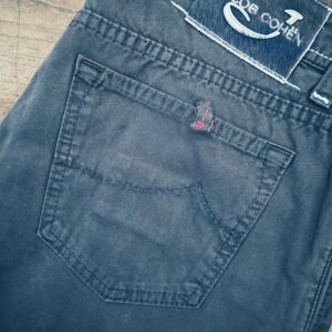 Jacob Cohen pantaloni in cotone+elastan Colore blu Taglia W34