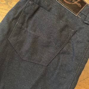 Jacob Cohen pantaloni in pura lana Colore blu Taglia W36