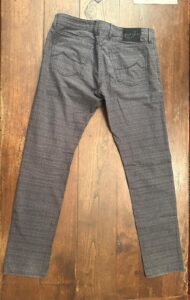 Jacob Cohen, pantaloni in caldo cotone Principe di Galles a fondo grigio W36 - immagine 4