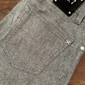 Tramarossa, pantaloni in caldo cotone+elastan Colore grigio Taglia W33