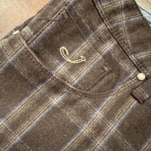 Jacob Cohen pantaloni in puro lana vergine Colore tartan marrone Taglia W38