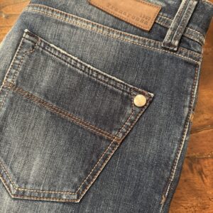 Tramarossa, blue jeans in denim di cotone+elastan Colore blu Taglia W33