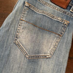 Tramarossa, blue jeans in denim di cotone+elastan Colore blu délavé Taglia W34