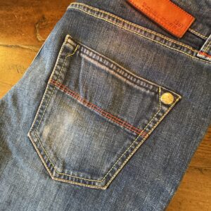 Tramarossa, blue jeans in denim di cotone+elastan Colore blu Taglia W31