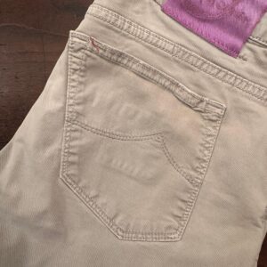 Jacob Cohen Academy pantaloni in cotone + elastan Colore beige Taglia W34
