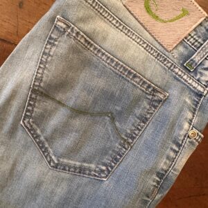 Jacob Cohen blue jeans in denim di cotone Colore blu Taglia W34