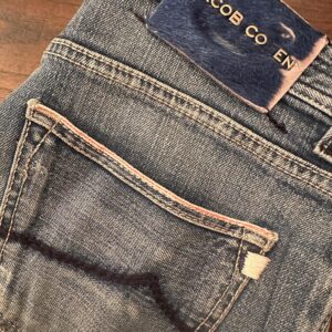 Jacob Cohen Limited Edition blue jeans in denim di cotone + elastan Colore blu Taglia W32