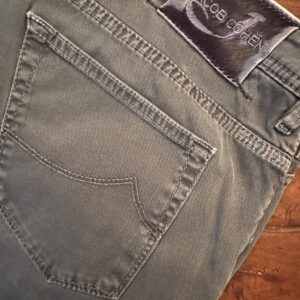 Jacob Cohen Academy pantaloni in cotone + elastan Colore blu Taglia W36