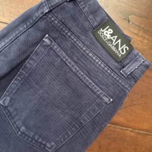 Dolce & Gabbana, blue jeans in denim di cotone Colore blu Taglia W34