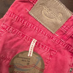 Jacob Cohen pantaloni in puro cotone Colore rosso Taglia W35
